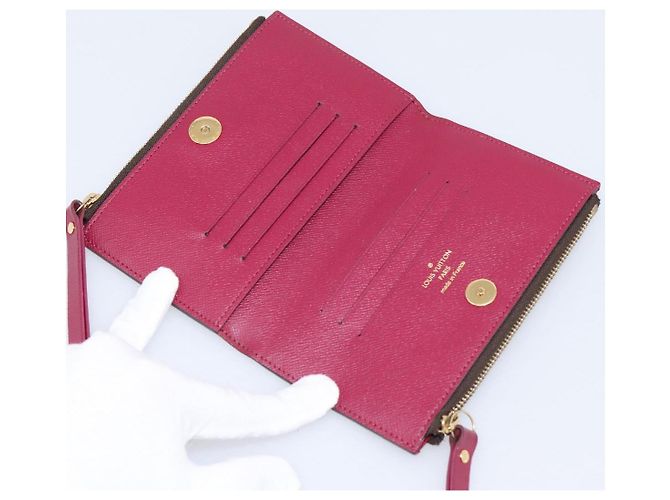 LOUIS VUITTON Monogram Portefeuille Adele Wallet LV Auth 203087A Monogramm - Ansicht 14