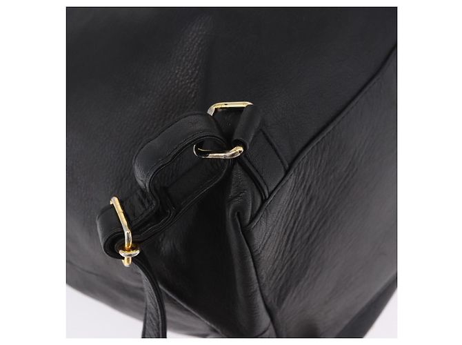 Zaino Gianni Versace in pelle nera e oro Auth BA15406 Nero - vista 12