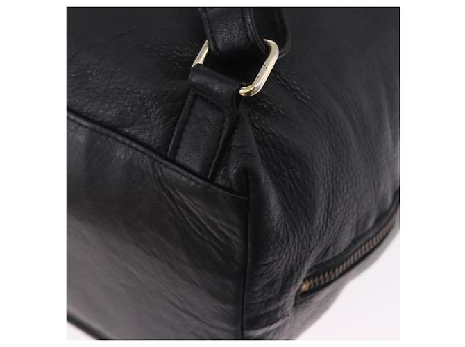 Zaino Gianni Versace in pelle nera e oro Auth BA15406 Nero - vista 13