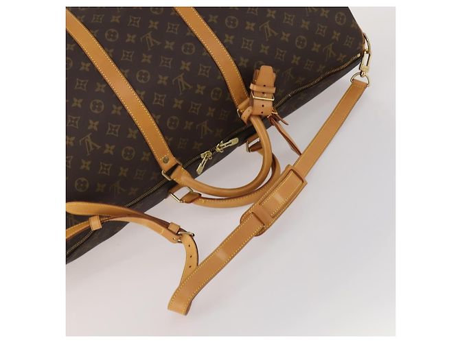LOUIS VUITTON Monogram Keepall Bandouliere 60 Boston Bag M41412 LV Auth 198999V Monogramma - vista 7