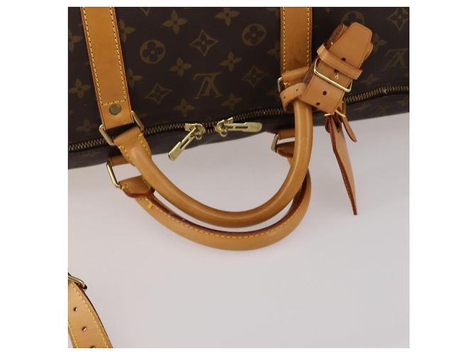 LOUIS VUITTON Monogram Keepall Bandouliere 60 Boston Bag M41412 LV Auth 198999V Monogramma - vista 9
