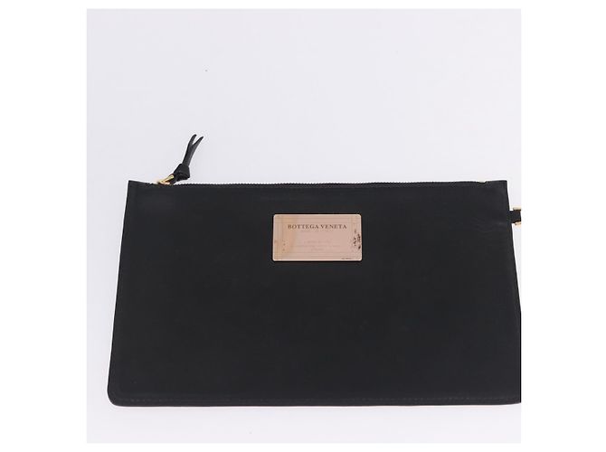 Borsa Cabas MM BOTTEGA VENETA INTRECCIATO in pelle nera 115664 Auth 200843A - vista 21