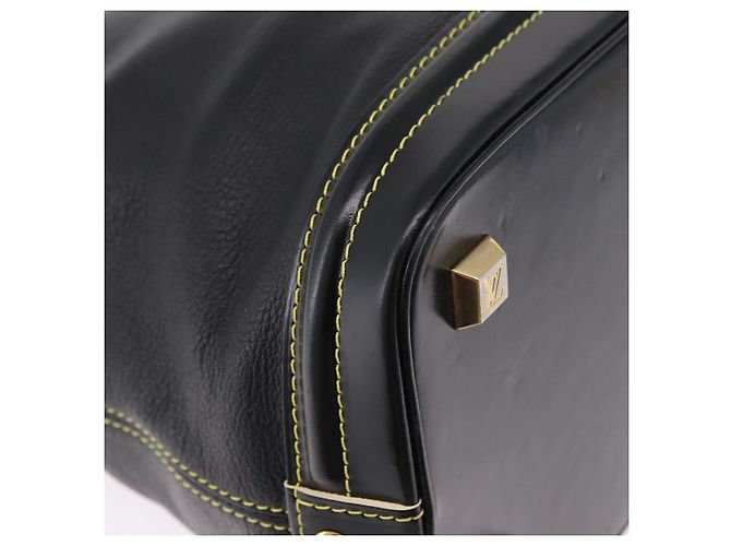 LOUIS VUITTON Suhari Lockit PM Hand Bag Leather Black M91888 LV Auth bs36825V Negro - vista 10