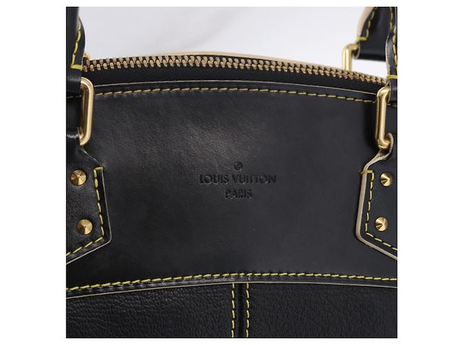 LOUIS VUITTON Suhari Lockit PM Hand Bag Leather Black M91888 LV Auth bs36825V Negro - vista 16