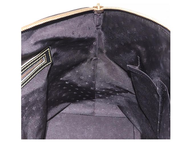 LOUIS VUITTON Suhari Lockit PM Hand Bag Leather Black M91888 LV Auth bs36825V Negro - vista 20