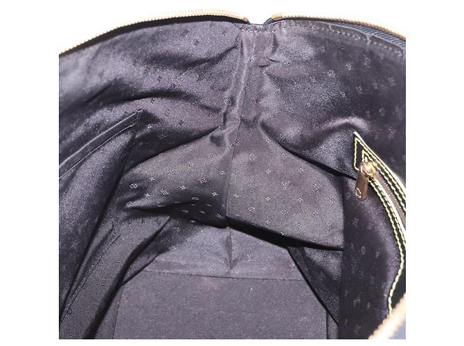 LOUIS VUITTON Suhari Lockit PM Hand Bag Leather Black M91888 LV Auth bs36825V Negro - vista 21
