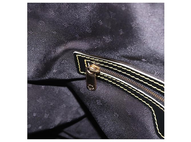 LOUIS VUITTON Suhari Lockit PM Hand Bag Leather Black M91888 LV Auth bs36825V Negro - vista 22