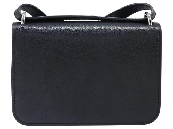 BURBERRY Nova Check Schultertasche Canvas Beige Silver Auth 199844A Silber - Ansicht 3