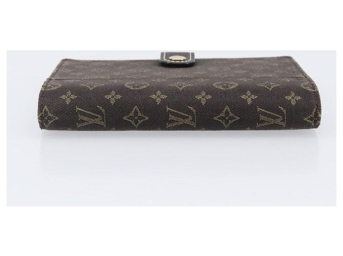 LOUIS VUITTON Monogram Mini Lin Agenda PM Ebene R20916 LV Auth BA15746 Damier ebene - vista 5