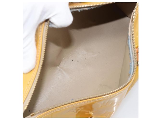 LOUIS VUITTON Monogram Vernis Bedford Hand Bag Beige M91006 LV Auth 201414 - Ansicht 11