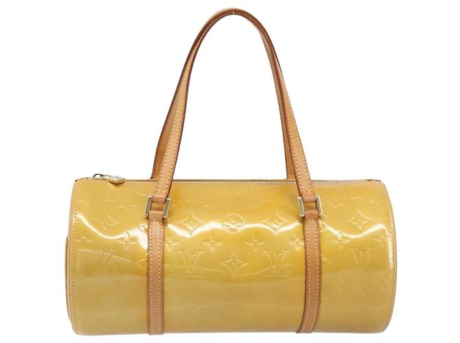 LOUIS VUITTON Monogram Vernis Bedford Hand Bag Beige M91006 LV Auth 201414 - Ansicht 13
