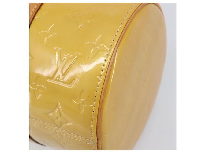 LOUIS VUITTON Monogram Vernis Bedford Hand Bag Beige M91006 LV Auth 201414 - Ansicht 15