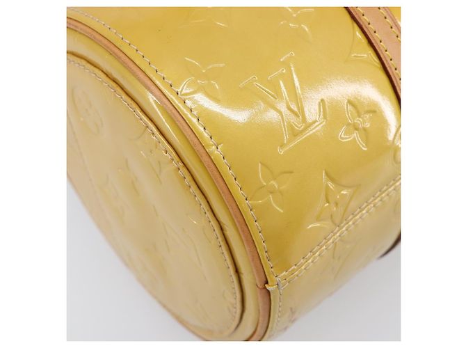 LOUIS VUITTON Monogram Vernis Bedford Hand Bag Beige M91006 LV Auth 201414 - Ansicht 16