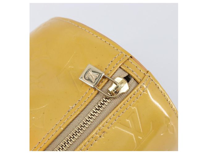 LOUIS VUITTON Monogram Vernis Bedford Hand Bag Beige M91006 LV Auth 201414 - Ansicht 19