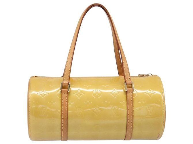 LOUIS VUITTON Monogram Vernis Bedford Hand Bag Beige M91006 LV Auth 201414 - Ansicht 2