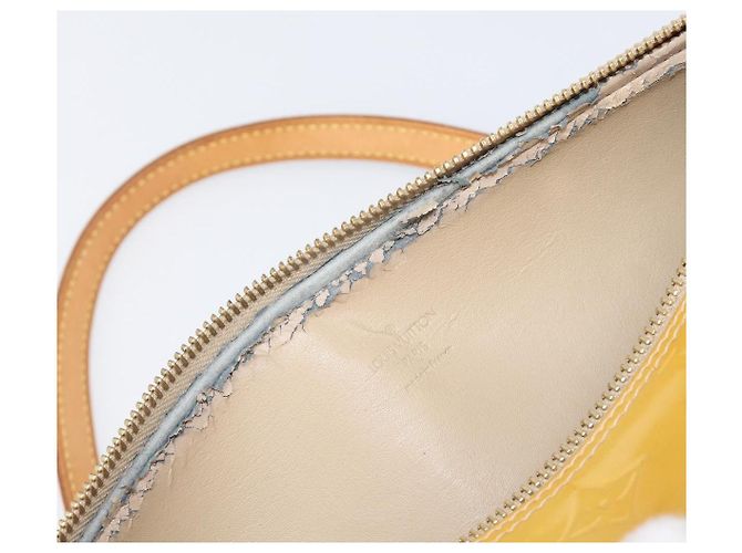 LOUIS VUITTON Monogram Vernis Bedford Hand Bag Beige M91006 LV Auth 201414 - Ansicht 20