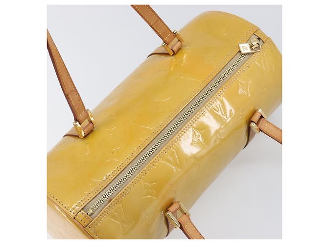 LOUIS VUITTON Monogram Vernis Bedford Hand Bag Beige M91006 LV Auth 201414 - Ansicht 6
