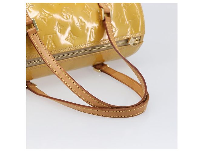 LOUIS VUITTON Monogram Vernis Bedford Hand Bag Beige M91006 LV Auth 201414 - Ansicht 7