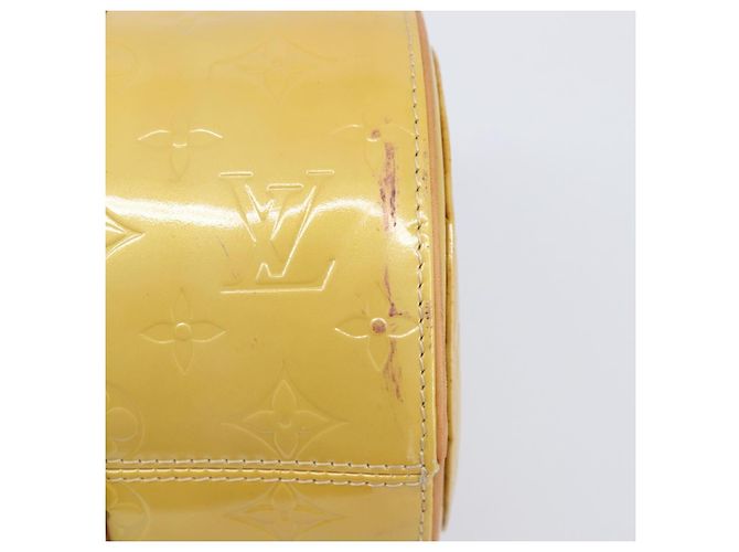 LOUIS VUITTON Monogram Vernis Bedford Hand Bag Beige M91006 LV Auth 201414 - Ansicht 8