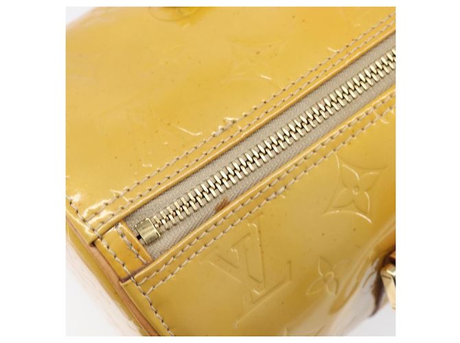 LOUIS VUITTON Monogram Vernis Bedford Hand Bag Beige M91006 LV Auth 201414 - Ansicht 9