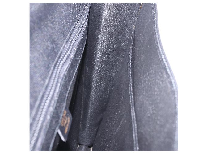 Céline Borsa Business CELINE Pelle Nero Oro Auth bs36942A D'oro - vista 19