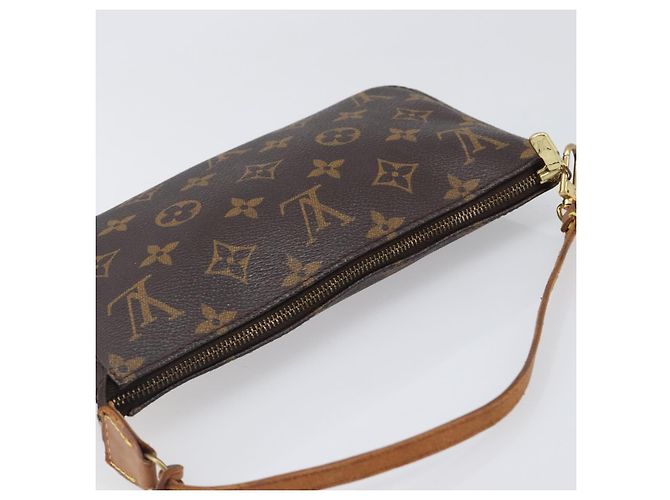 LOUIS VUITTON Monogram Pochette Accessoires Pouch M51980 LV Auth 203031 Monogramma - vista 6
