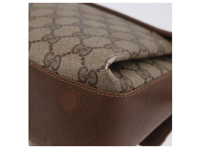 Borsa a tracolla GUCCI GG Supreme Web Sherry Line PVC Beige 904 02 084 Auth ka6093 - vista 22