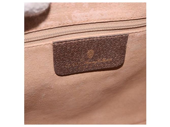 Borsa a tracolla GUCCI GG Supreme Web Sherry Line PVC Beige 904 02 084 Auth ka6093 - vista 27