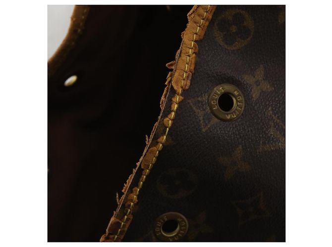 Zaino LOUIS VUITTON Monogram Montsouris GM M51135 LV Auth hk4117 Monogramma - vista 10