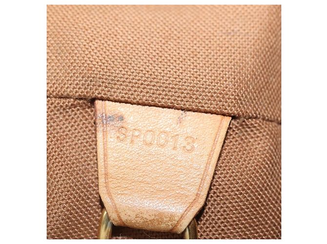 Zaino LOUIS VUITTON Monogram Montsouris GM M51135 LV Auth hk4117 Monogramma - vista 12