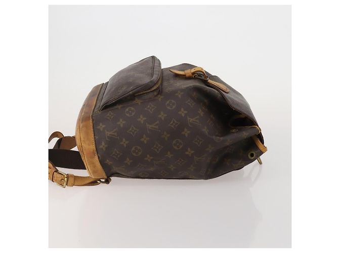 Zaino LOUIS VUITTON Monogram Montsouris GM M51135 LV Auth hk4117 Monogramma - vista 3
