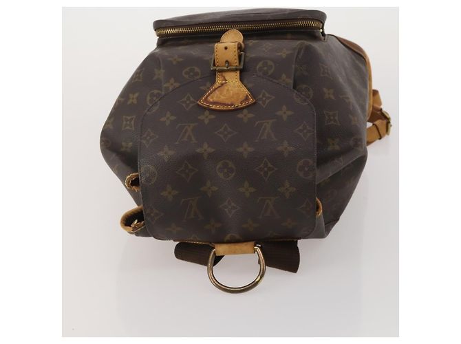 Zaino LOUIS VUITTON Monogram Montsouris GM M51135 LV Auth hk4117 Monogramma - vista 6