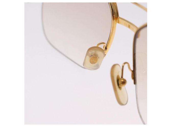 Gafas de sol CARTIER Trinity metal Gold Auth am12402M Dorado - vista 12