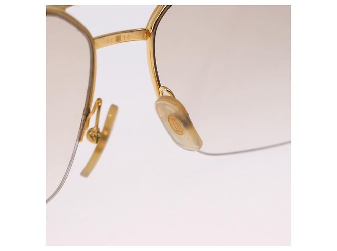 Gafas de sol CARTIER Trinity metal Gold Auth am12402M Dorado - vista 13