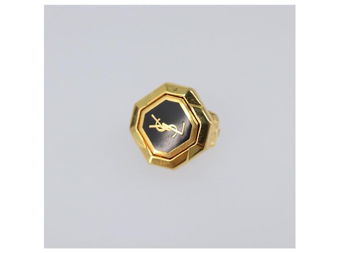 Autre Marque Pendientes SAINT LAURENT metal Gold Auth SW2828V Dorado - vista 6