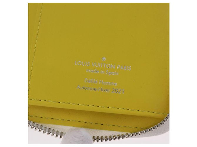 LOUIS VUITTON Monogram Everyday Zippy Wallet Vertical Yellow M80852 Auth 197912M Giallo Monogramma - vista 14