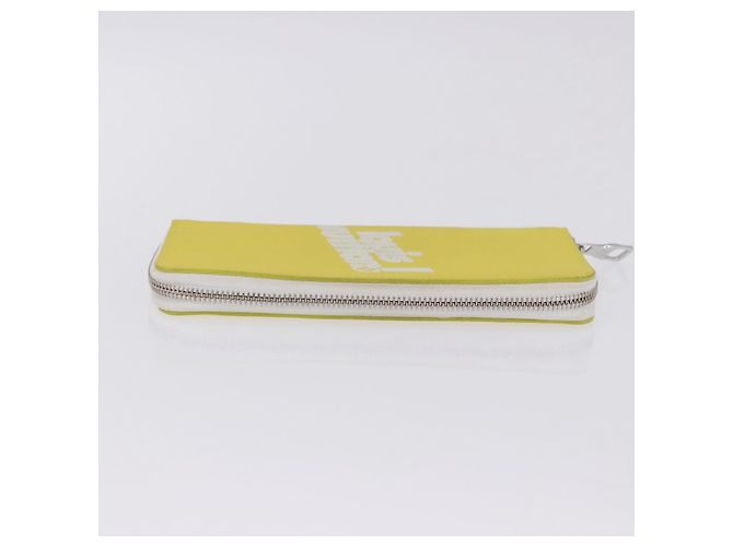 LOUIS VUITTON Monogram Everyday Zippy Wallet Vertical Yellow M80852 Auth 197912M Giallo Monogramma - vista 4