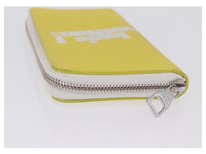 LOUIS VUITTON Monogram Everyday Zippy Wallet Vertical Yellow M80852 Auth 197912M Giallo Monogramma - vista 6