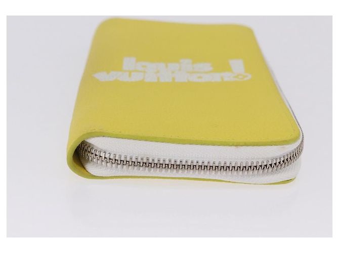 LOUIS VUITTON Monogram Everyday Zippy Wallet Vertical Yellow M80852 Auth 197912M Giallo Monogramma - vista 7