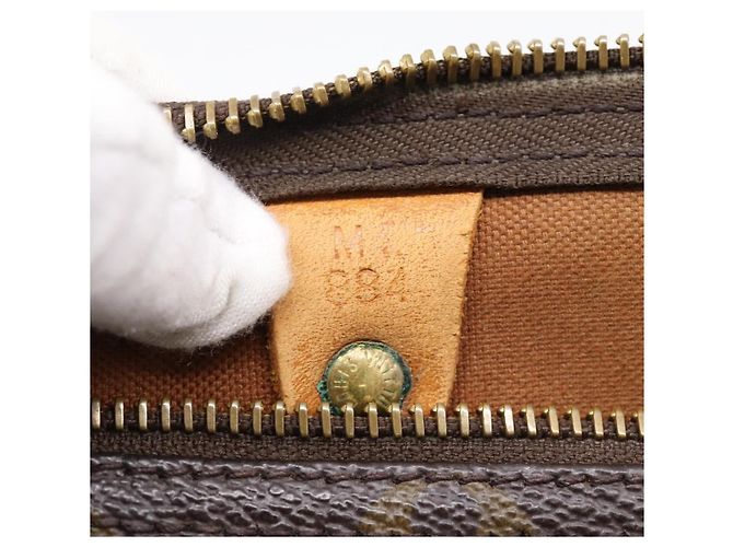 LOUIS VUITTON Monogram Speedy 25 Hand Bag M41528 LV Auth 201242 Monogramma - vista 19