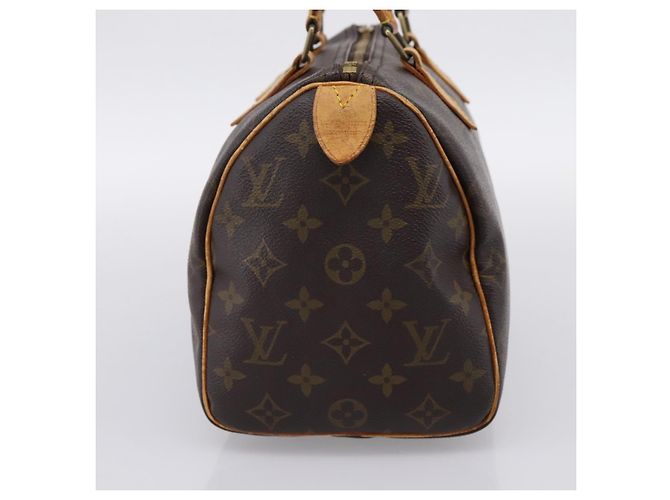 LOUIS VUITTON Monogram Speedy 25 Hand Bag M41528 LV Auth 201242 Monogramma - vista 4