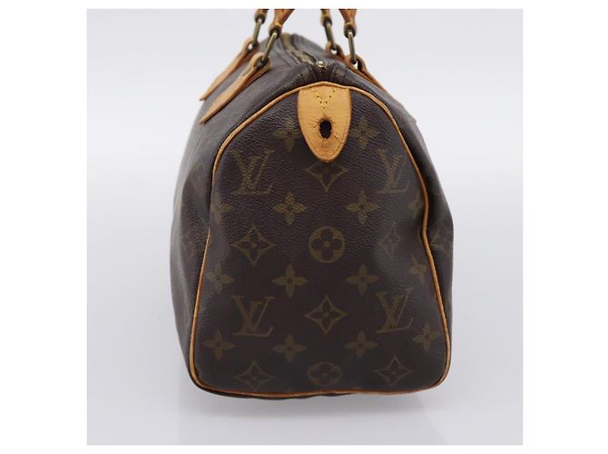 LOUIS VUITTON Monogram Speedy 25 Hand Bag M41528 LV Auth 201242 Monogramma - vista 5