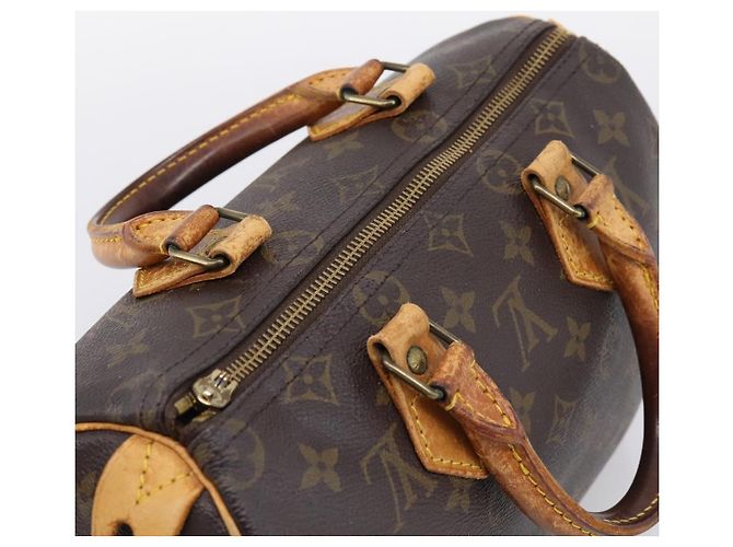 LOUIS VUITTON Monogram Speedy 25 Hand Bag M41528 LV Auth 201242 Monogramma - vista 6
