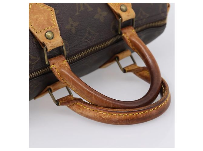 LOUIS VUITTON Monogram Speedy 25 Hand Bag M41528 LV Auth 201242 Monogramma - vista 7