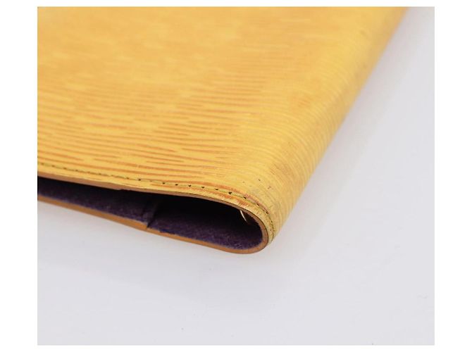 LOUIS VUITTON Epi Agenda PM Copertina Agenda Gialla R20059 LV Auth BA15744 Giallo - vista 10