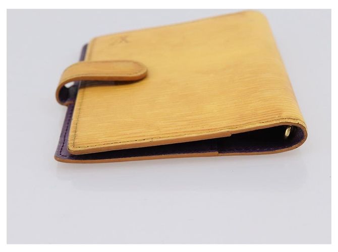 LOUIS VUITTON Epi Agenda PM Copertina Agenda Gialla R20059 LV Auth BA15744 Giallo - vista 6