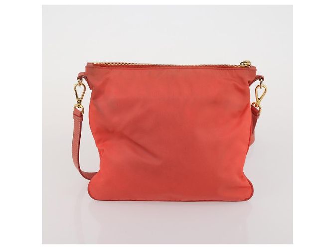 Borsa Tote PRADA Borsa a Tracolla Nylon 4 Set Navy Pink Auth ti4037 Rosa Blu navy - vista 21