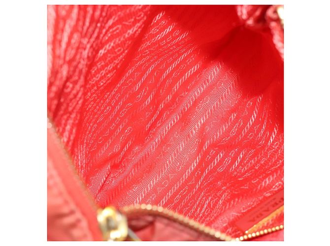 Borsa Tote PRADA Borsa a Tracolla Nylon 4 Set Navy Pink Auth ti4037 Rosa Blu navy - vista 25