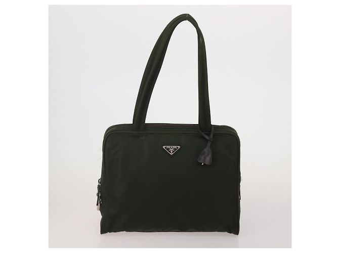 Borsa Tote PRADA Borsa a Tracolla Nylon 4 Set Navy Pink Auth ti4037 Rosa Blu navy - vista 8