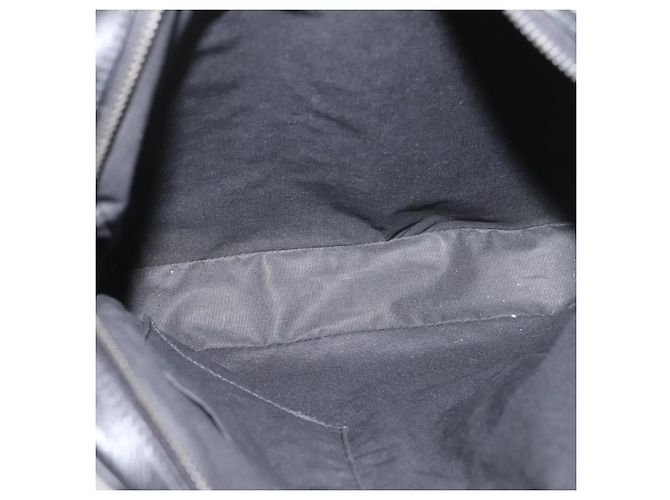 Borsa a tracolla BOTTEGA VENETA INTRECCIATO in pelle nera argento Auth mr2878V Nero - vista 16